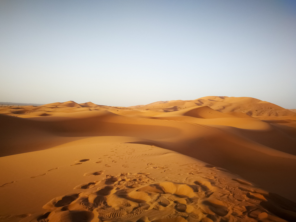 sand dunes