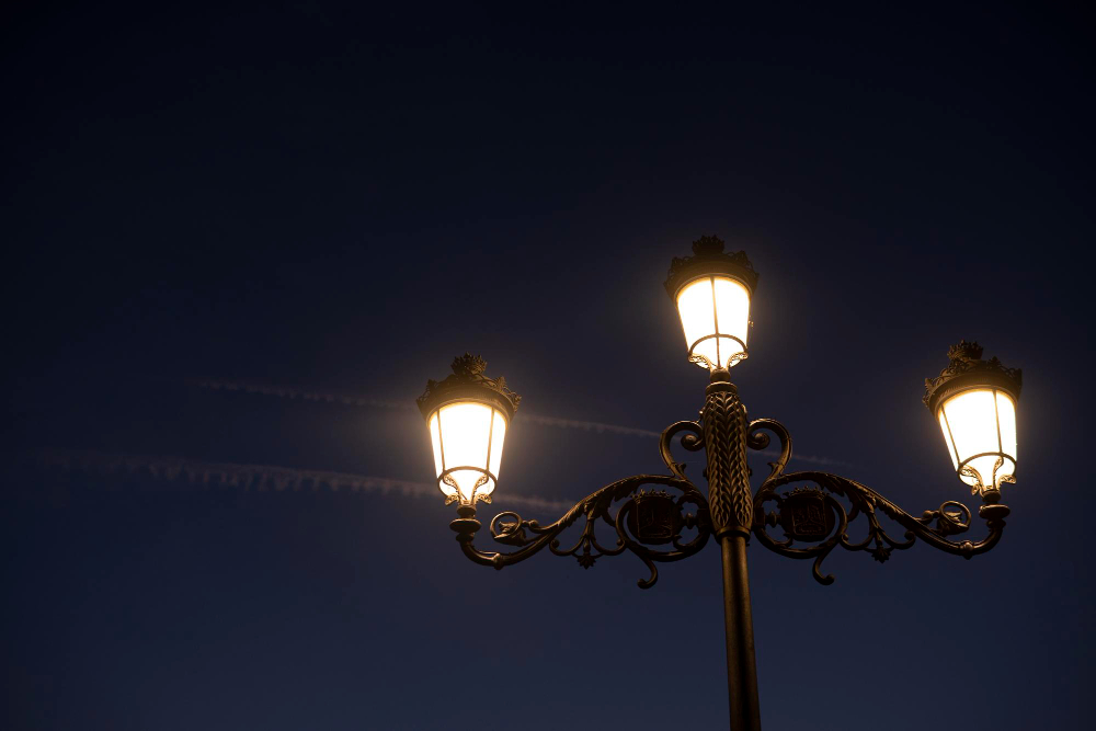 old street lamp