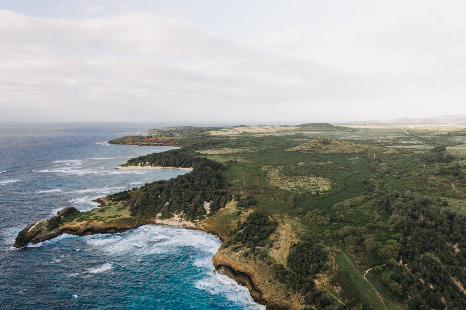 peninsula aerial coastline