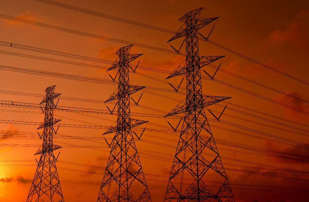 electricity pylon transmission