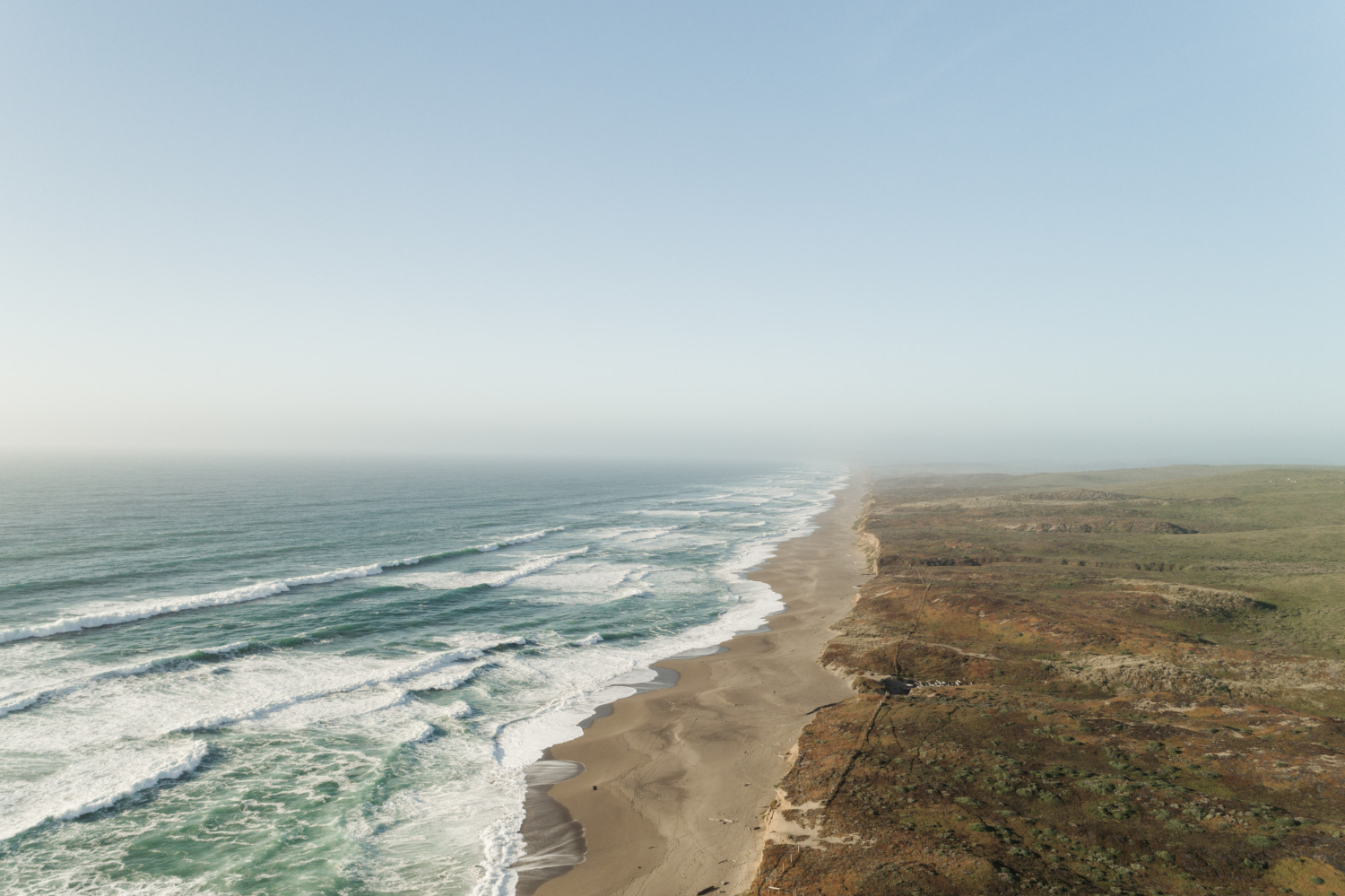 peninsula aerial coastline