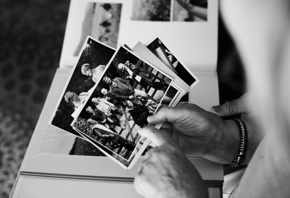 faded old photographs