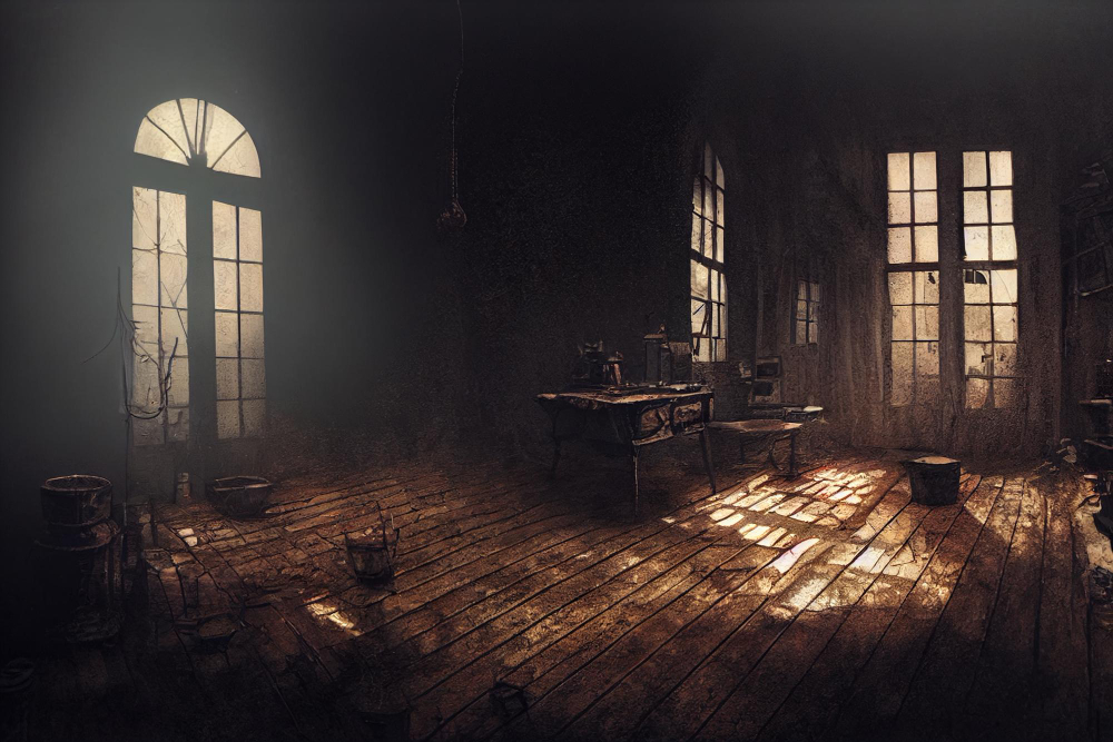 old wooden floor