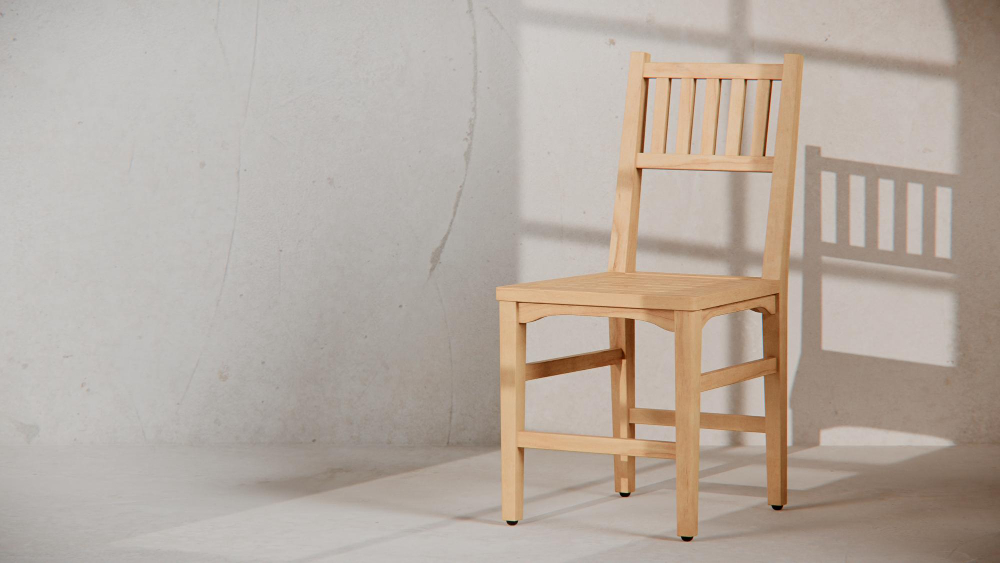 Wooden chair