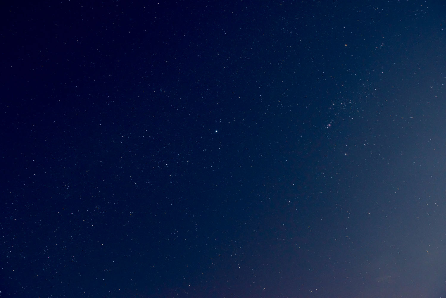 night sky stars