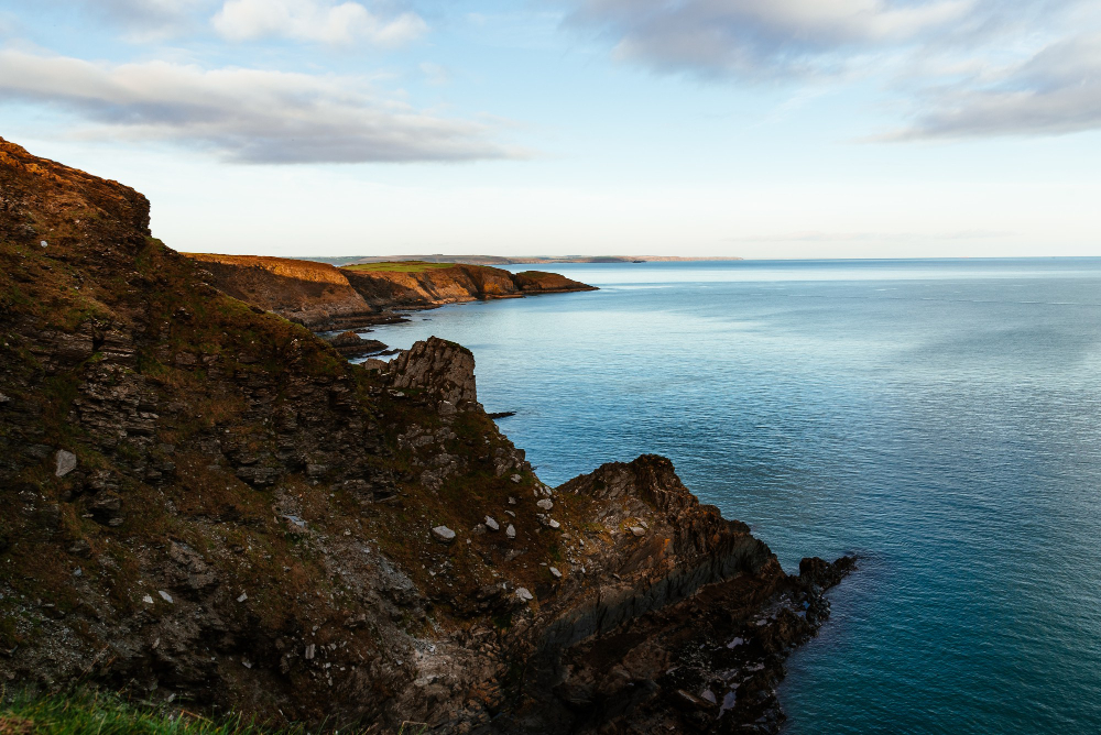 coastal headland cliffs