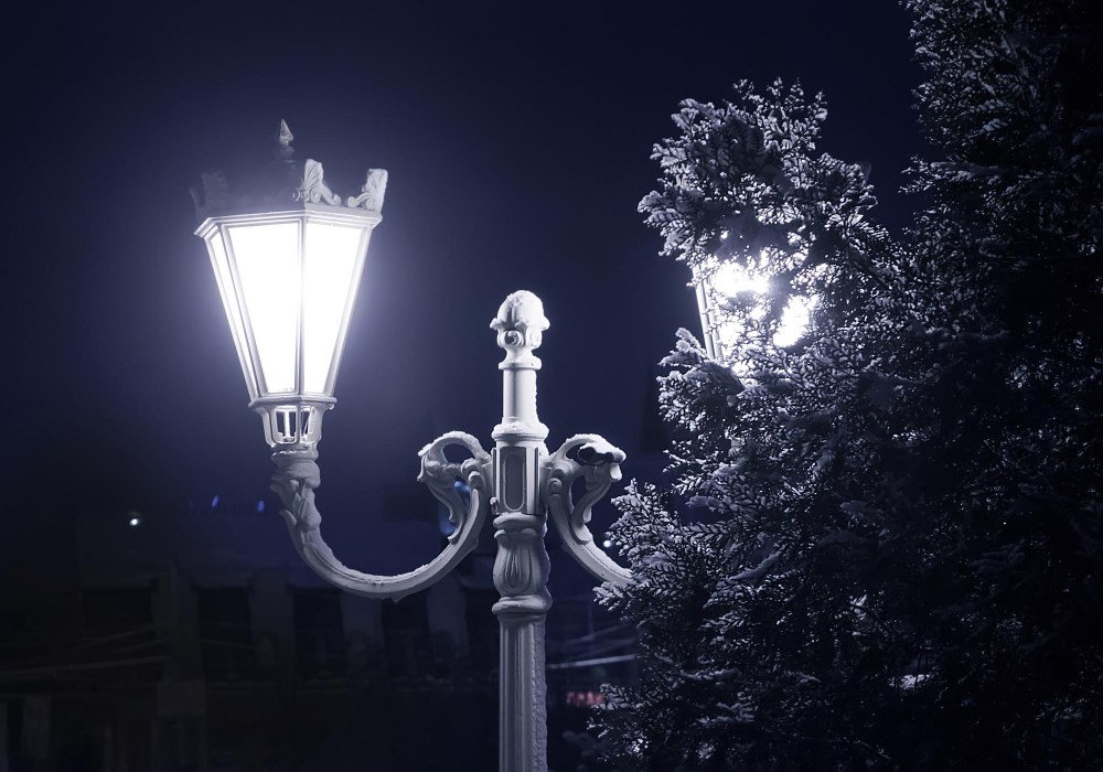old street lamp