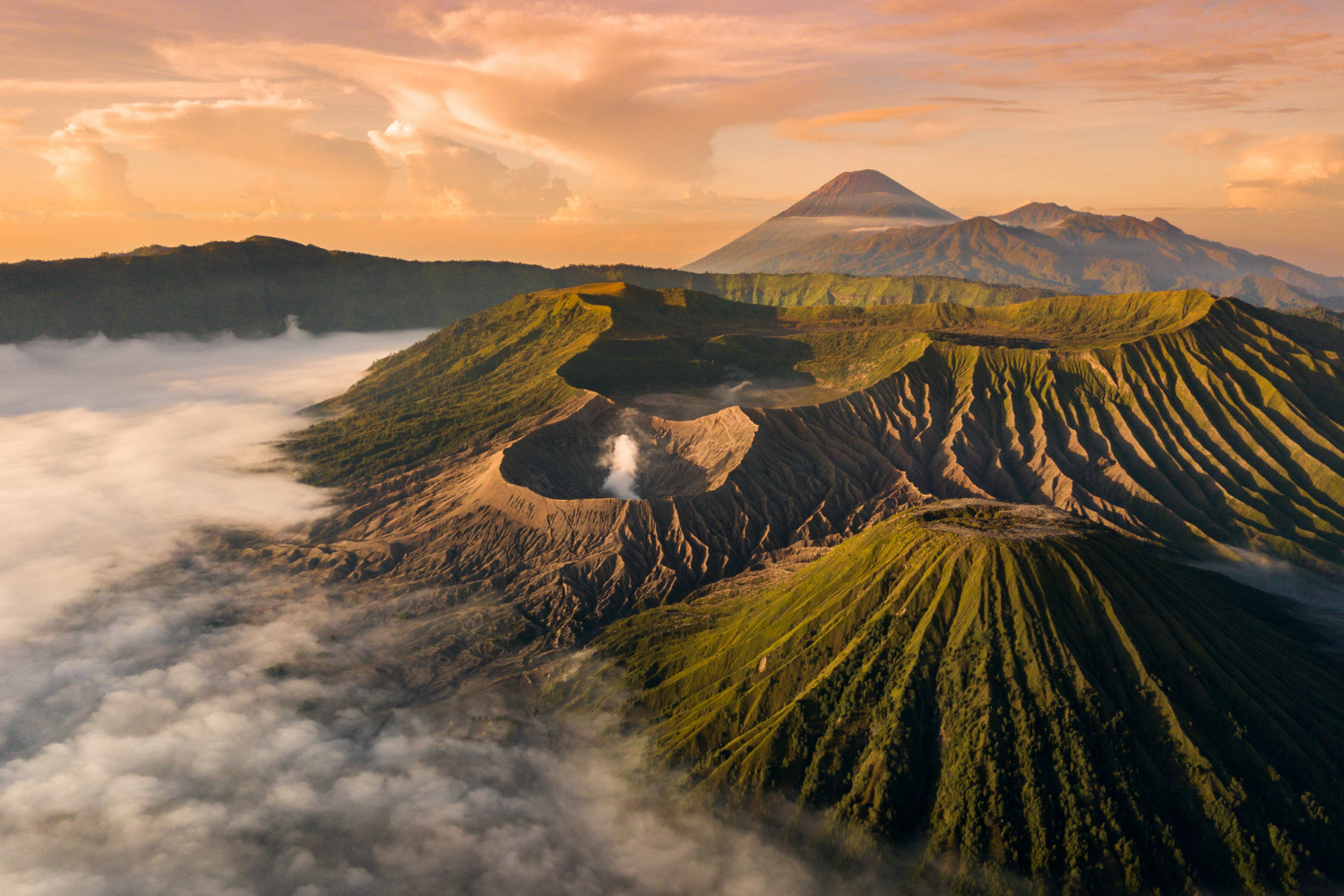 volcanic landscape