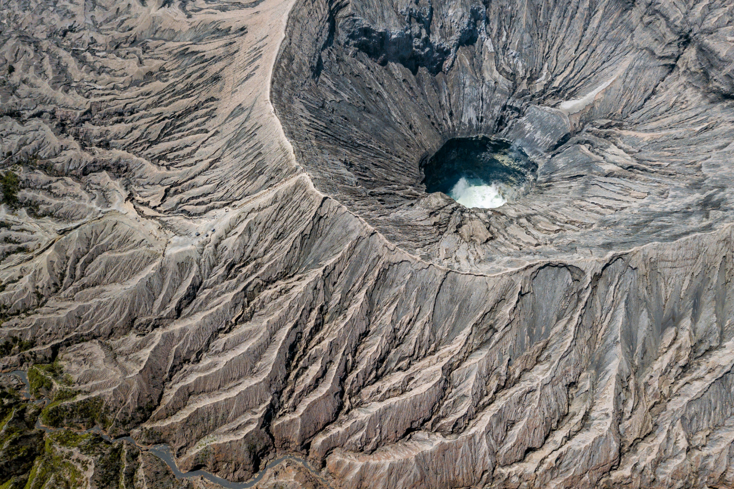 volcanic landscape