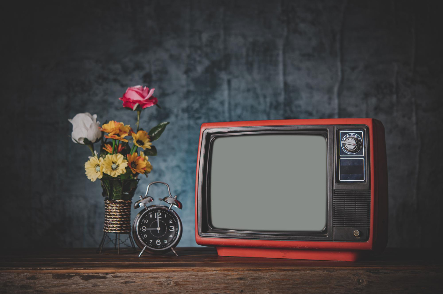 vintage television