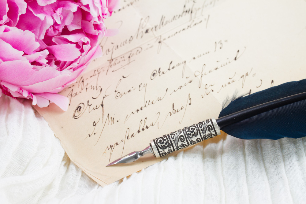 manuscript handwriting ink