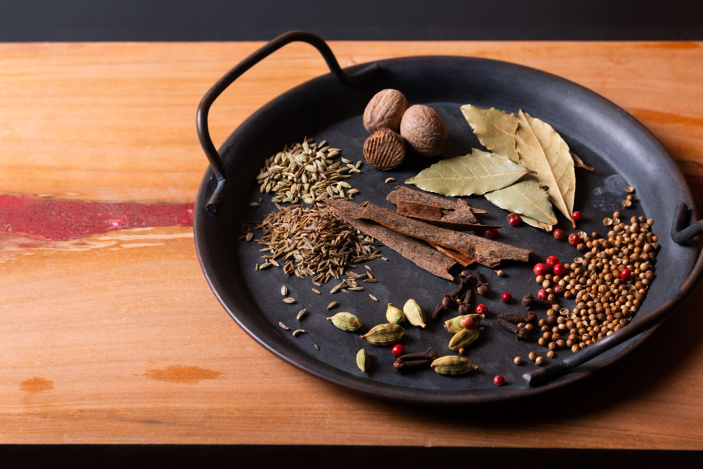 toasting spices