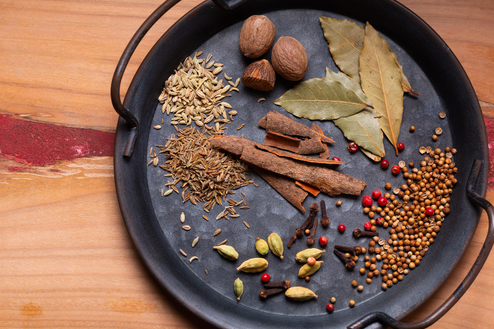 toasting spices