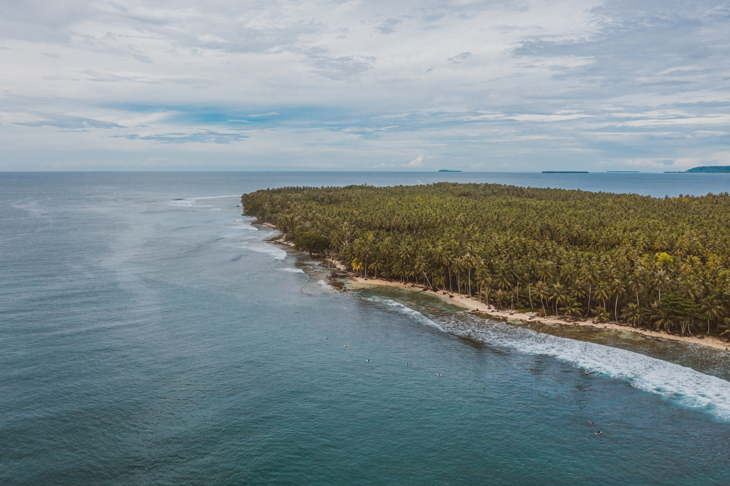 peninsula aerial coastline