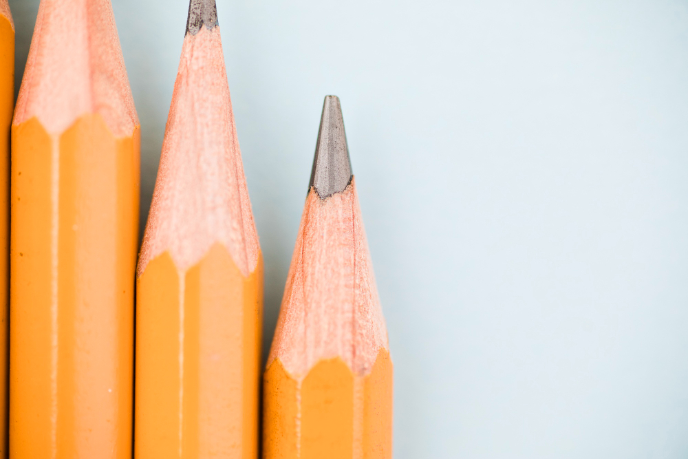 pencils wooden