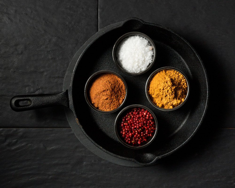 toasting spices