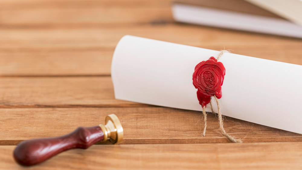 wax seal letter