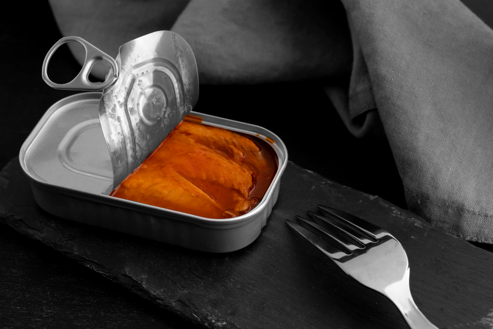 tin cans food