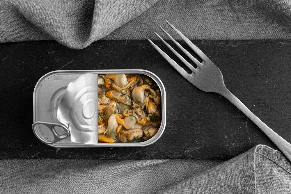 tin cans food