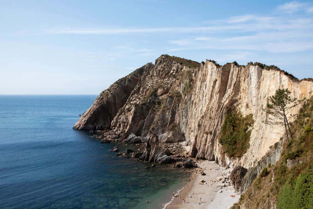 coastal headland cliffs