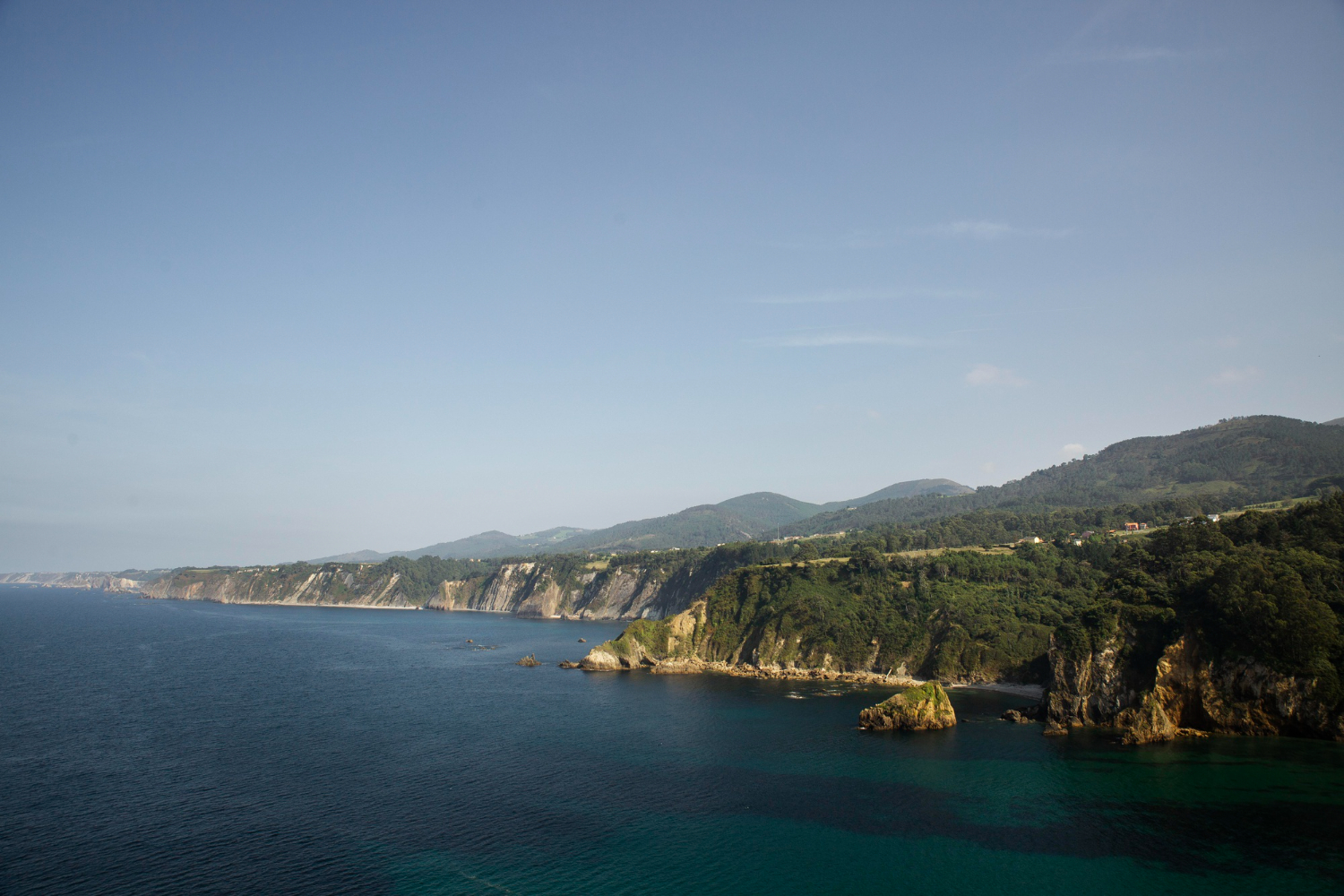 peninsula aerial coastline