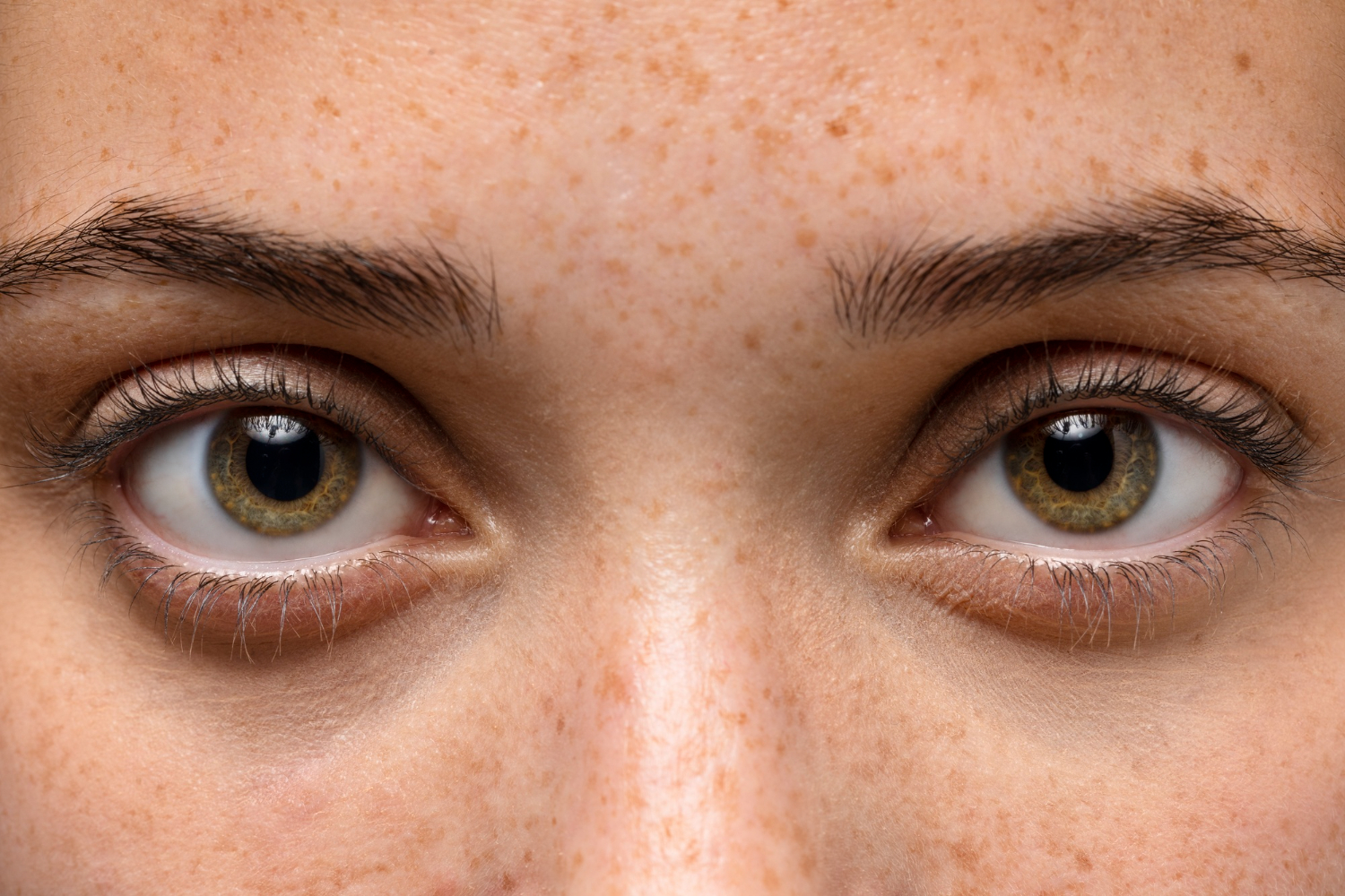 human eye close up