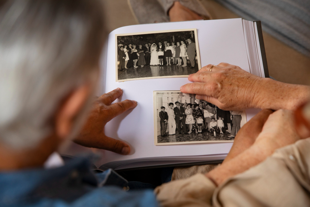 faded old photographs