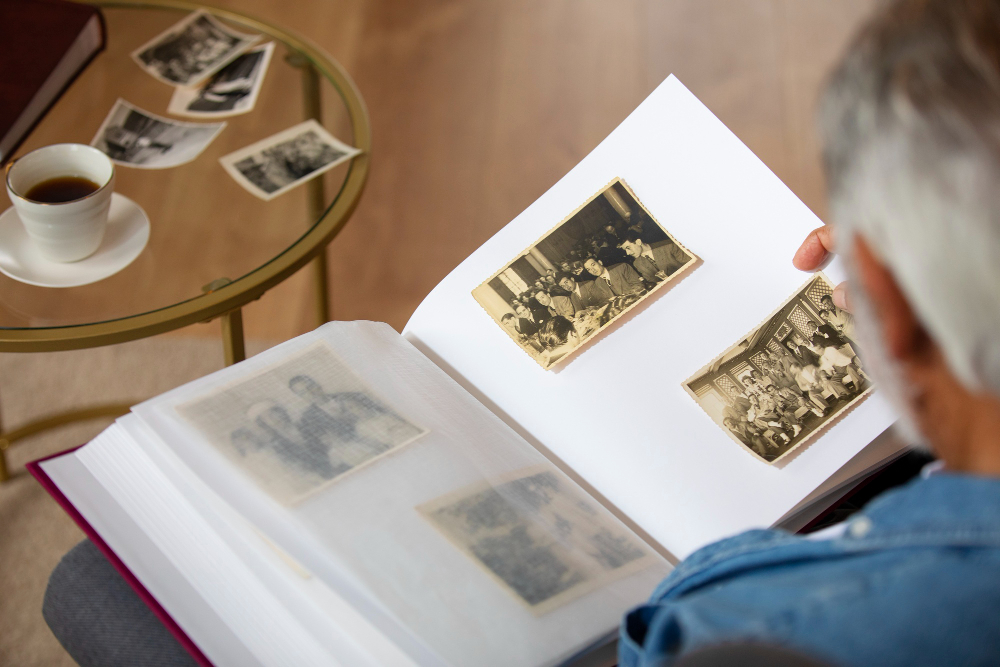 faded old photographs