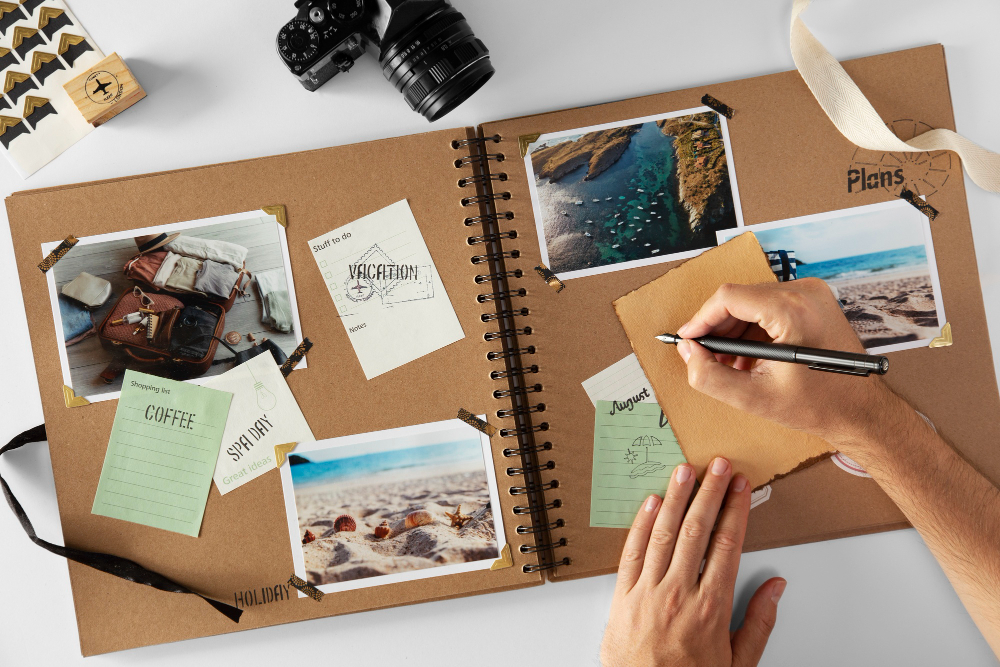 notebook photographs