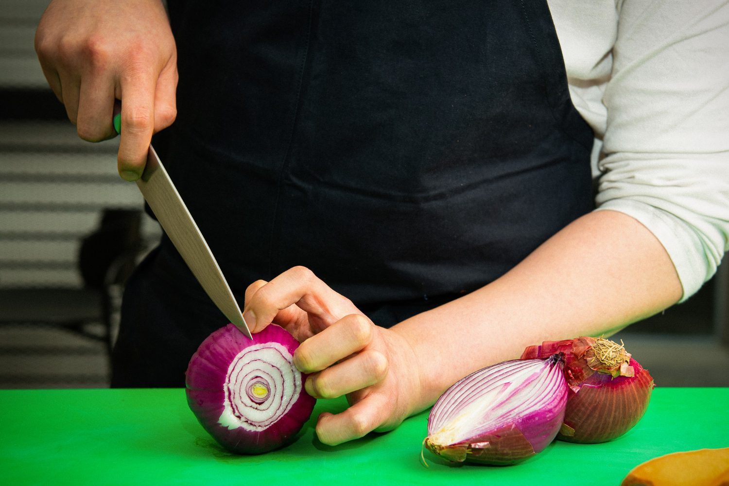 sliced onion