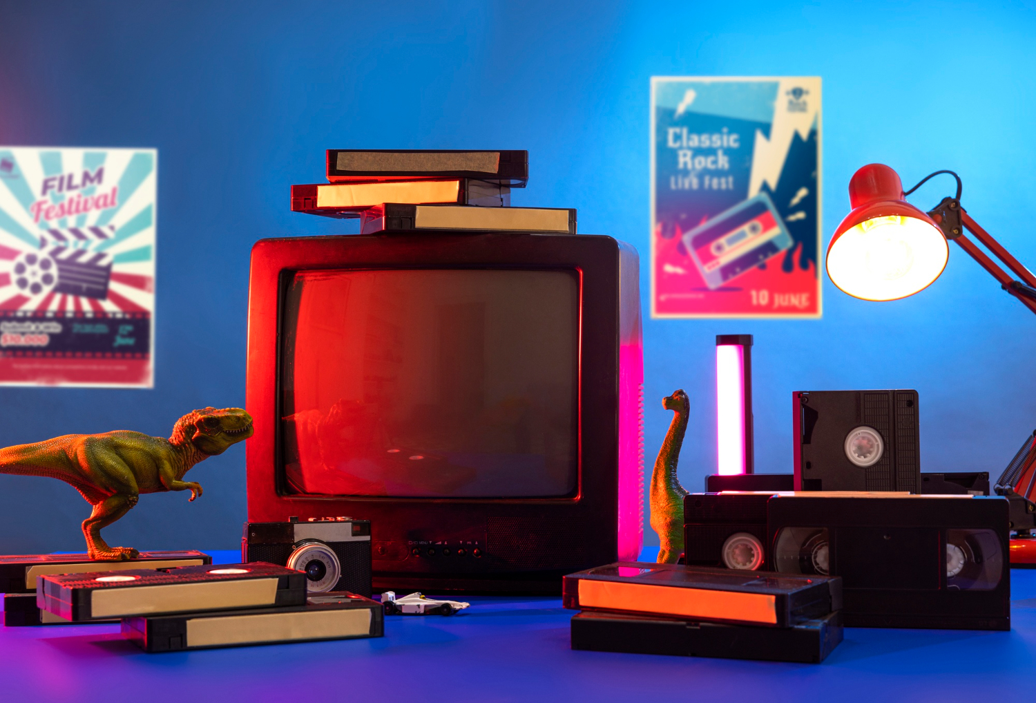 vintage television
