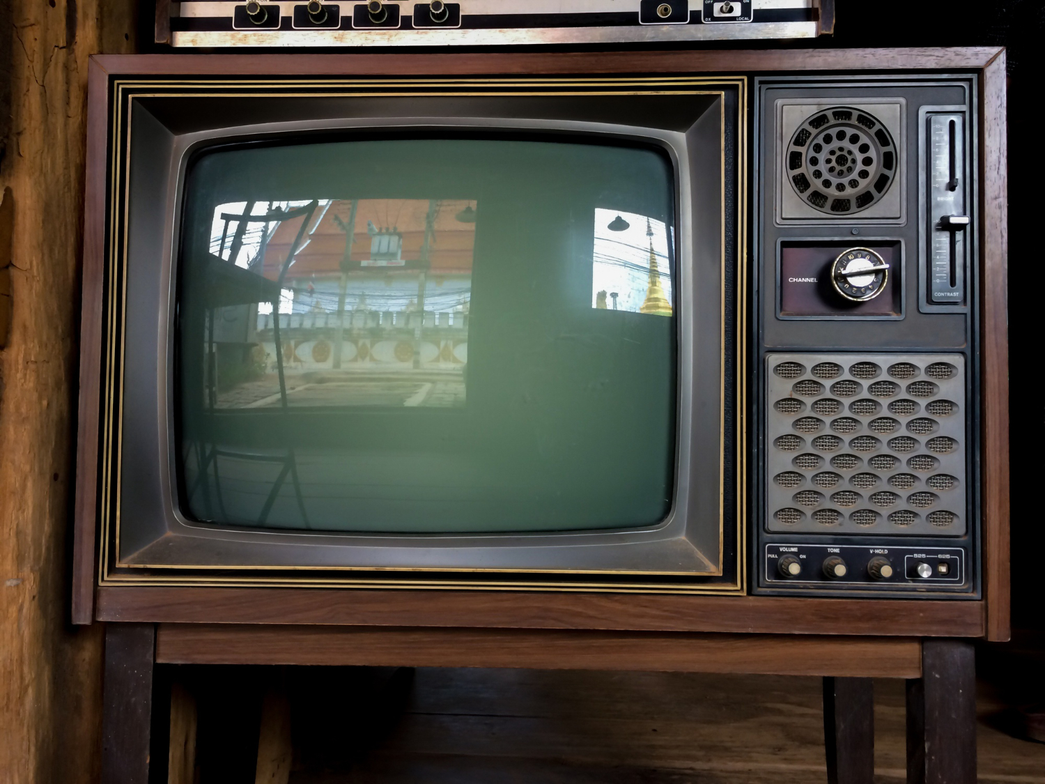vintage television
