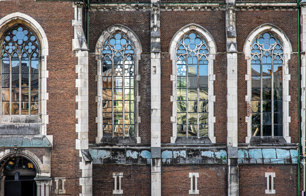 stained glass window