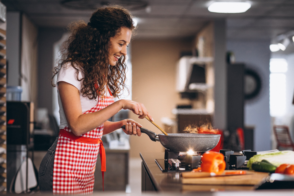 vegetables cooking