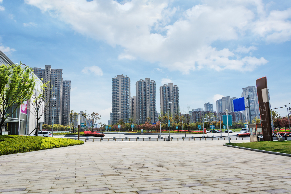 city center