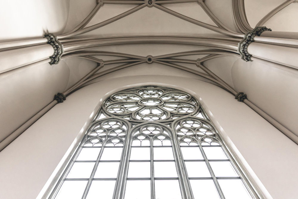 stained glass window