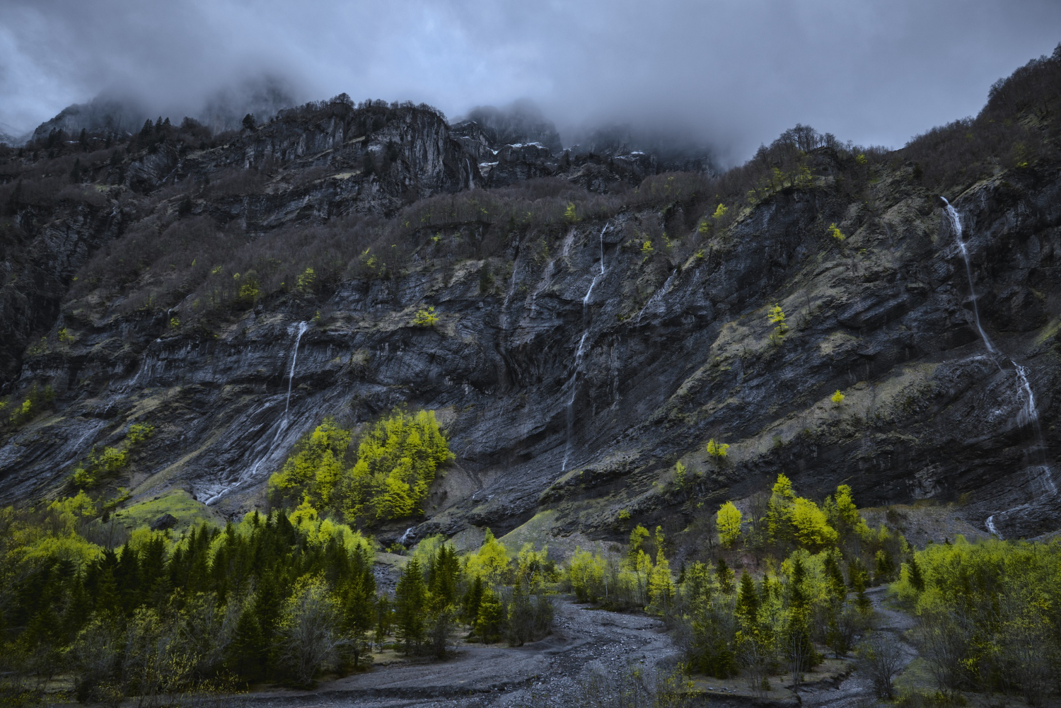 volcanic landscape
