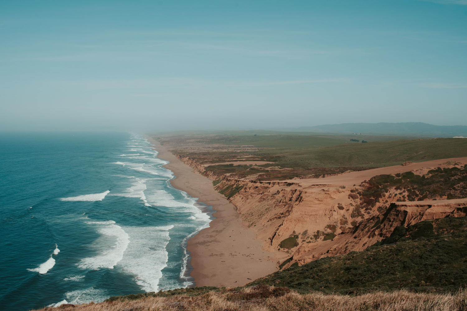 peninsula aerial coastline