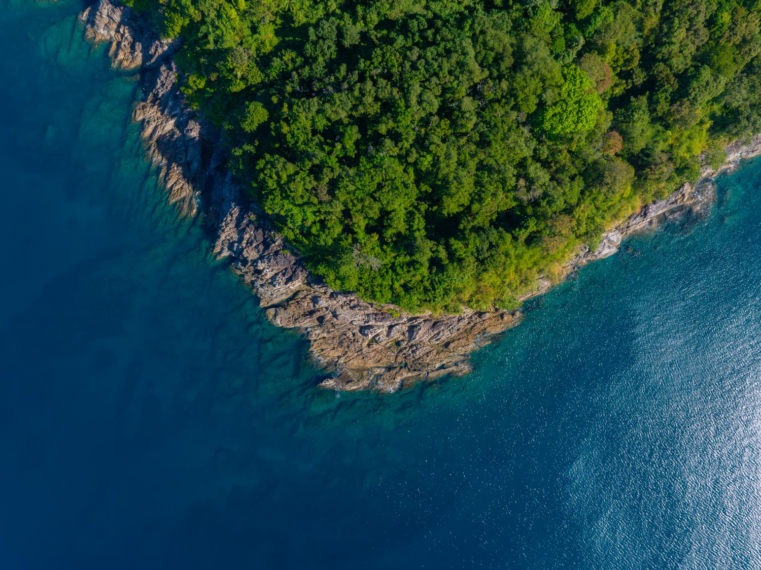 peninsula aerial coastline