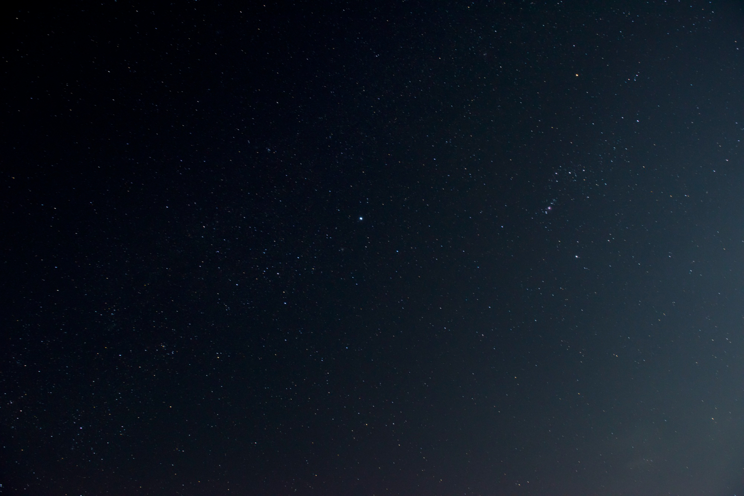 night sky stars