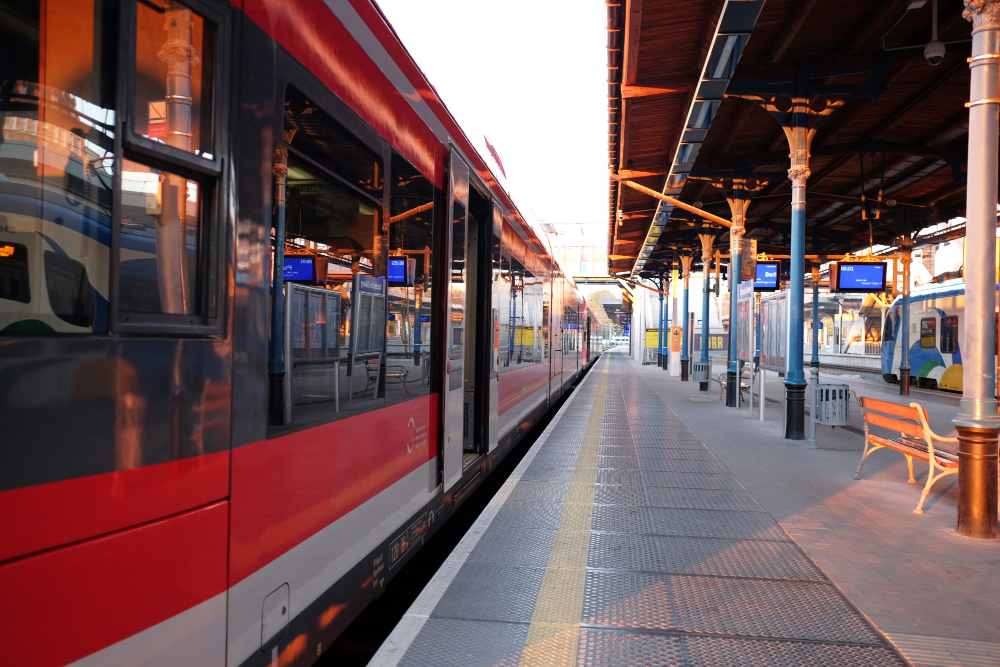 railway station platform