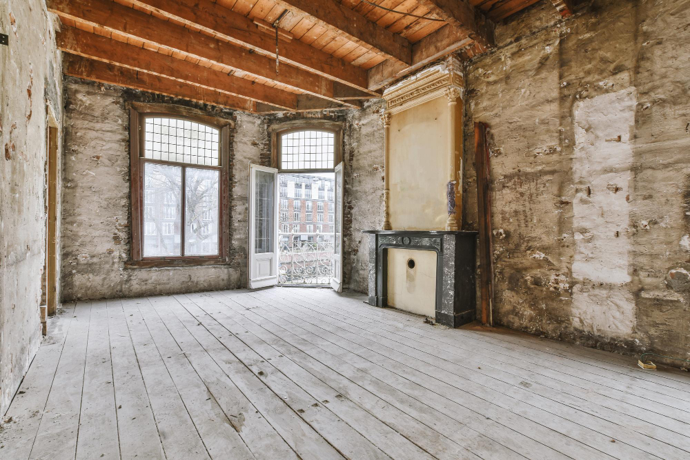 old wooden floor
