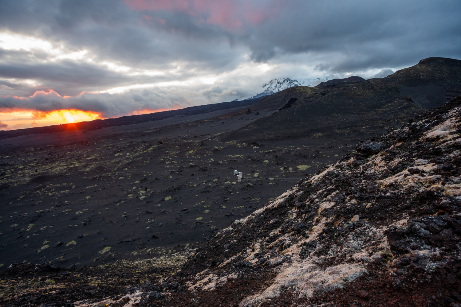 volcanic landscape