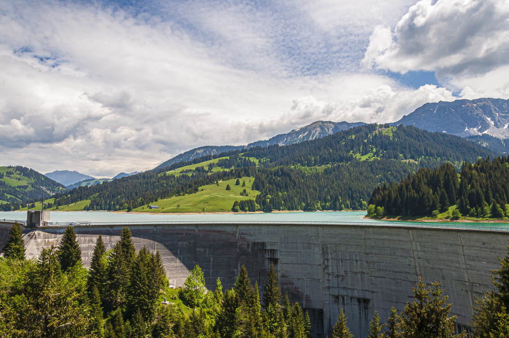 reservoir dam water