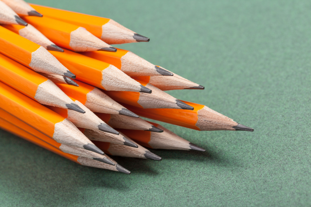 pencils wooden