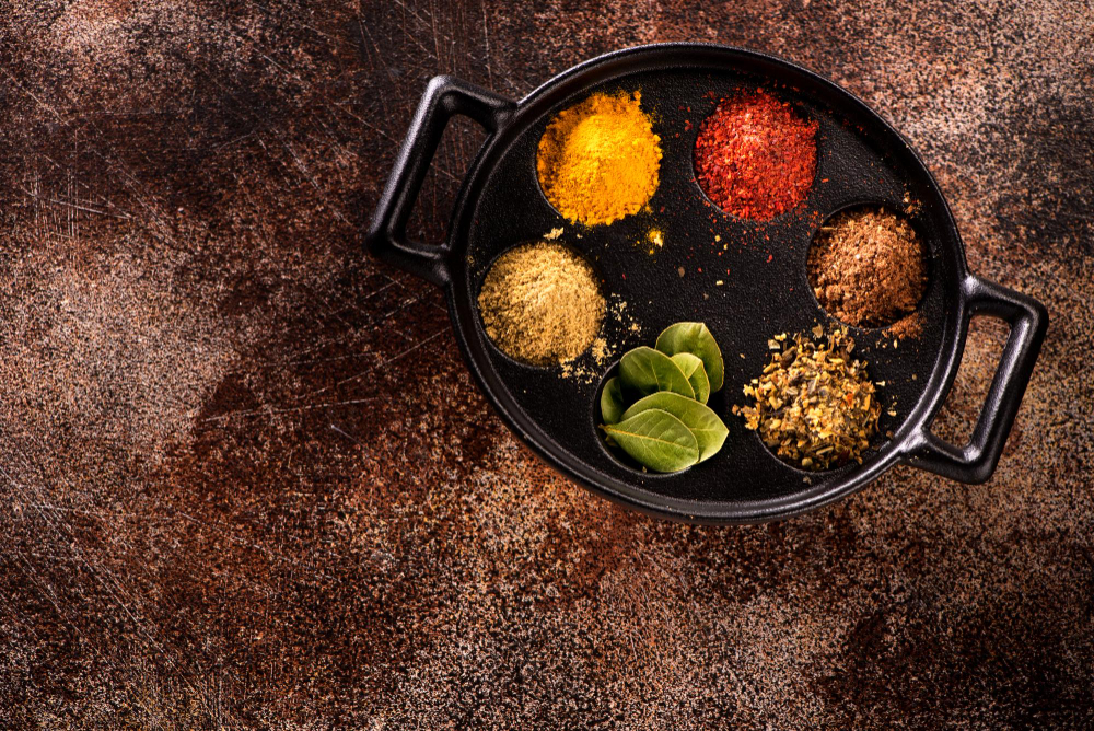 toasting spices