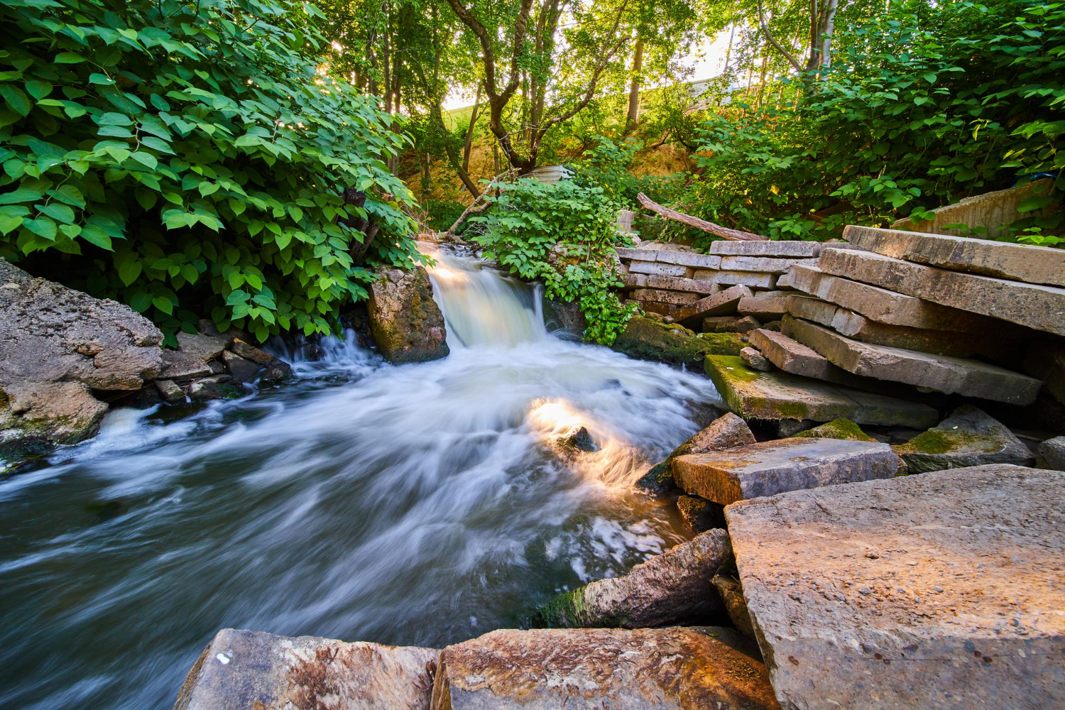 natural spring water
