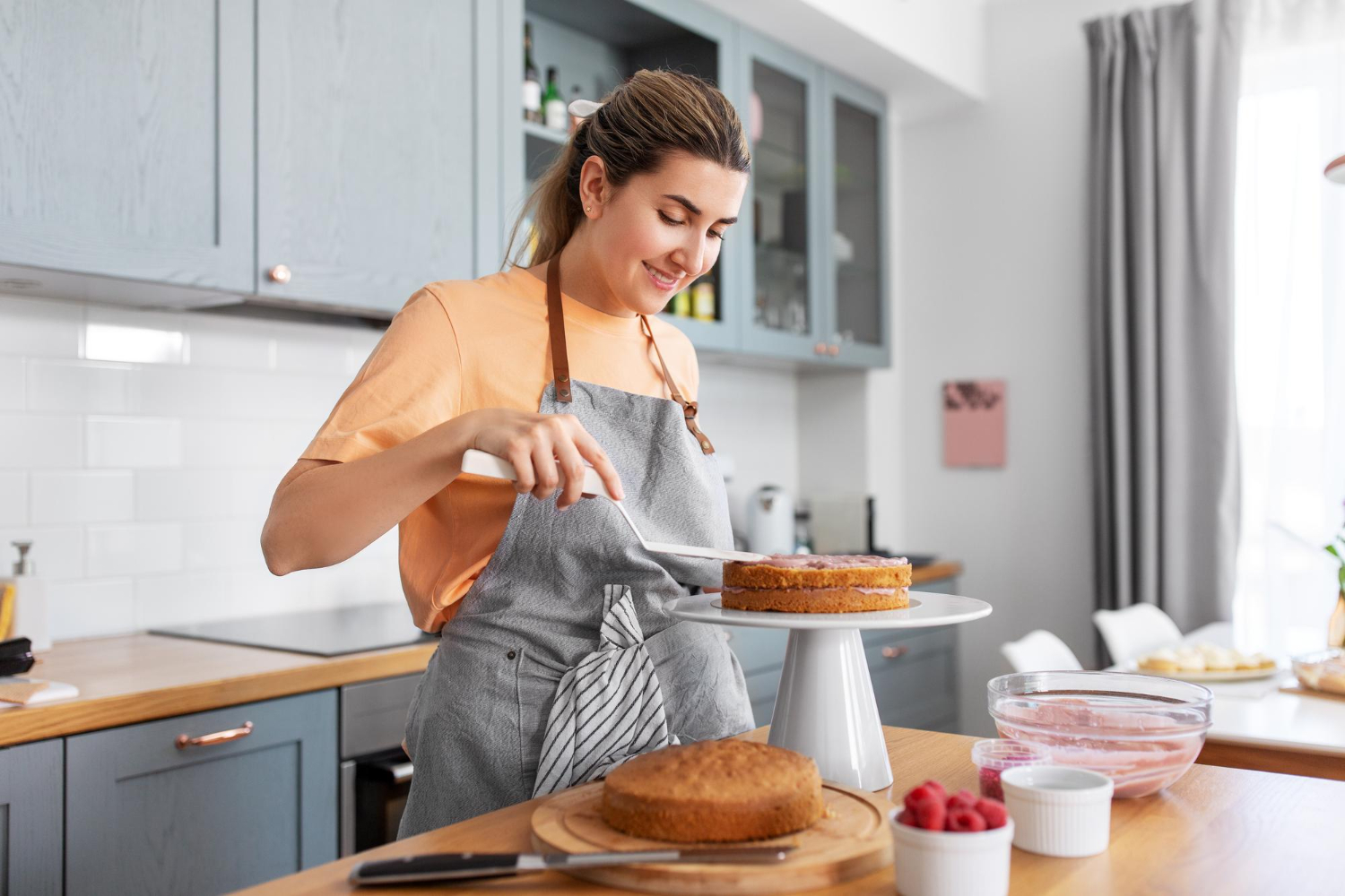 cake baking