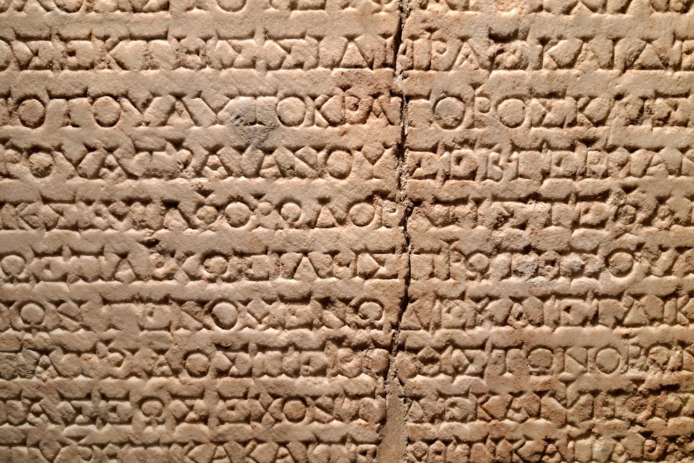 ancient inscription