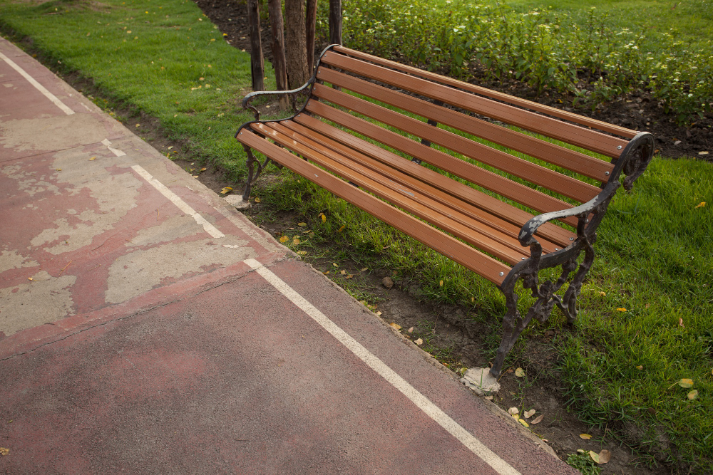 public park bench